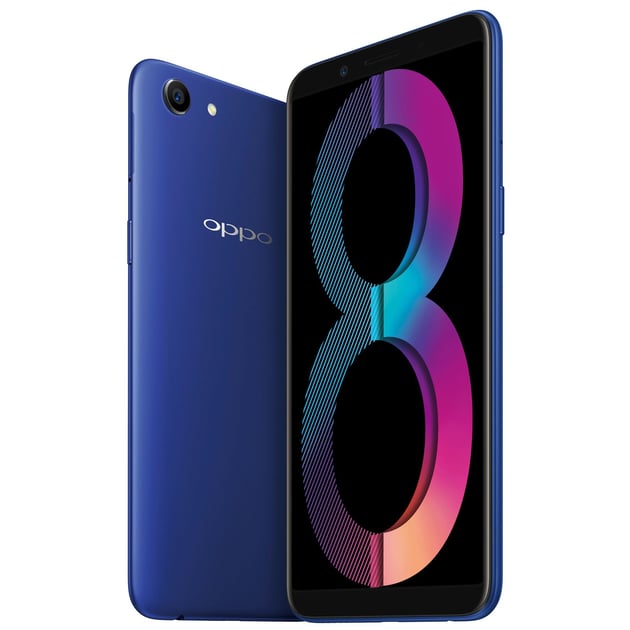 Buy Oppo A83 (2018) 64GB Blue 4G Dual Sim Smartphone Online in UAE